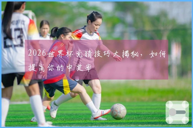 2026世界杯竞猜技巧大揭秘,如何提高你的中奖率