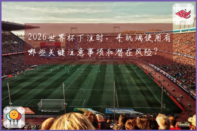 2026世界杯下注时，手机端使用有哪些关键注意事项和潜在风险？