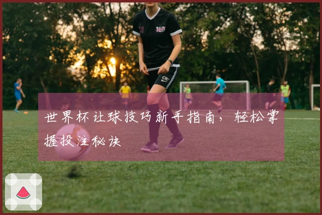 世界杯让球技巧新手指南，轻松掌握投注秘诀