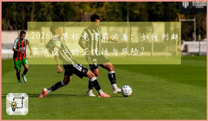 2026世界杯竞猜前必看：如何判断亚洲盘口的正规性与风险？