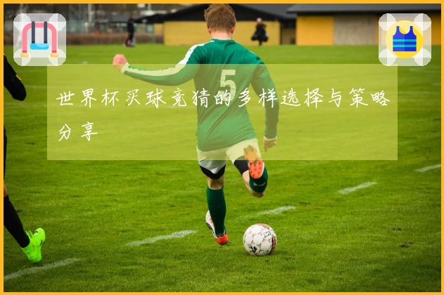 世界杯买球竞猜的多样选择与策略分享