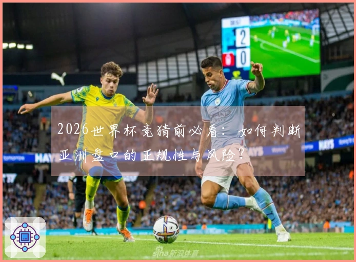 2026世界杯竞猜前必看：如何判断亚洲盘口的正规性与风险？