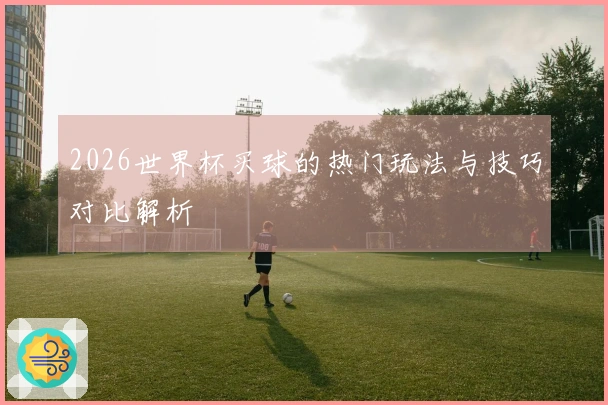 2026世界杯买球的热门玩法与技巧对比解析