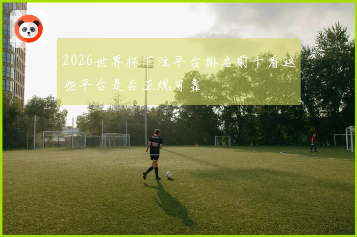 2026世界杯下注平台排名前十看这些平台是否正规可靠